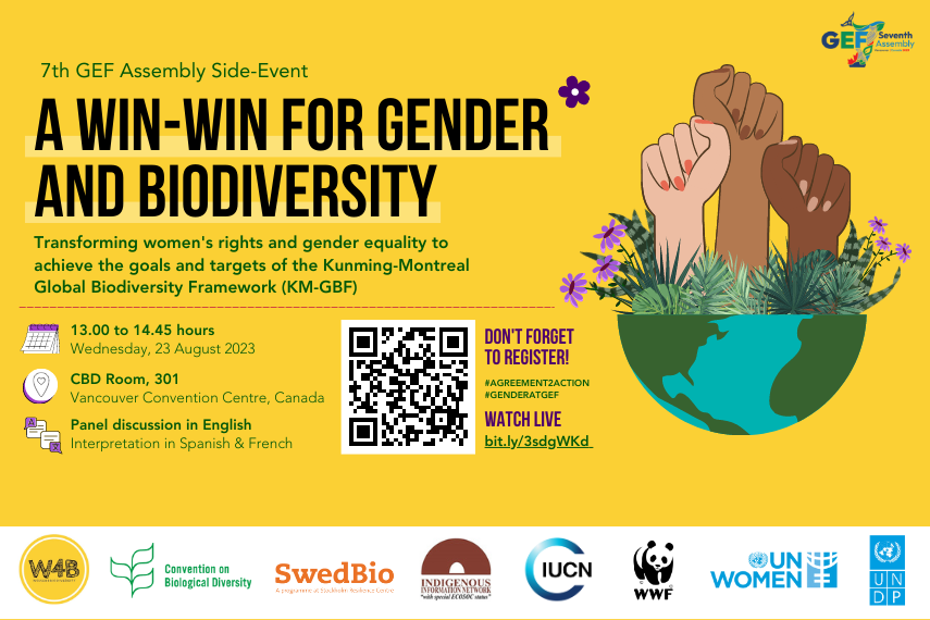 7th GEF Assembly 2023 Side Event: A “Win-Win” for Gender and ...