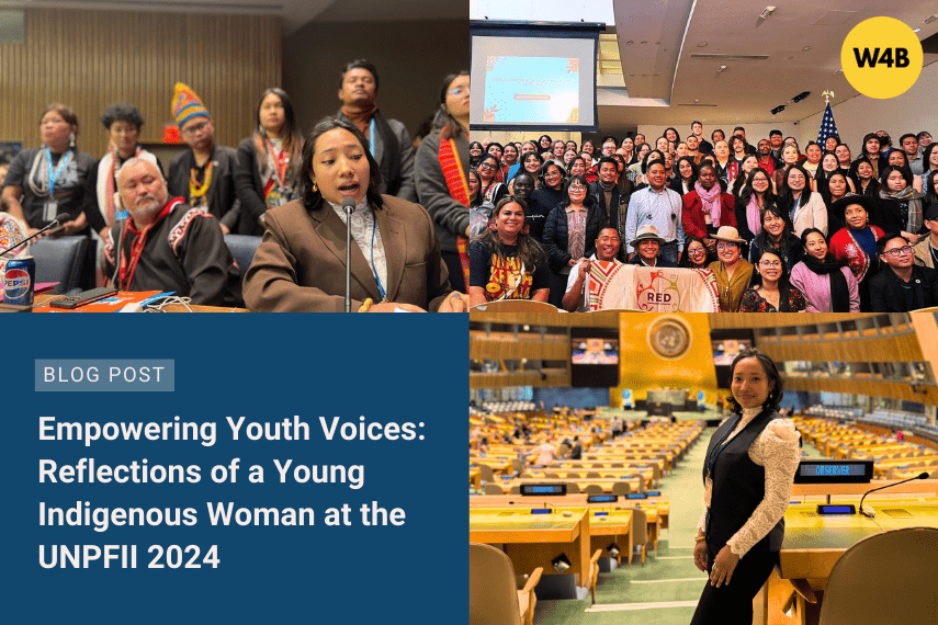 Empowering Youth Voices As A Young Indigenous Woman at the UNPFII 2024